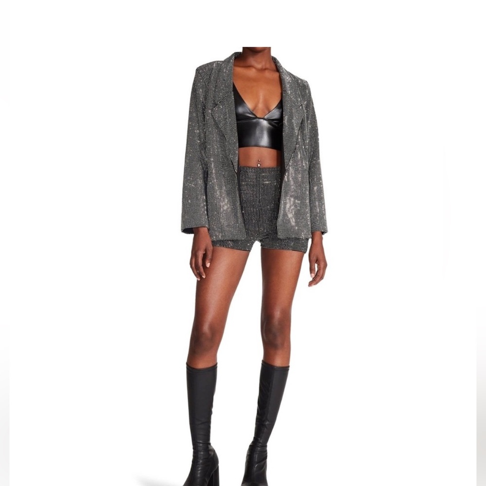 Sparkly studded Steve Madden Oversized Blazer